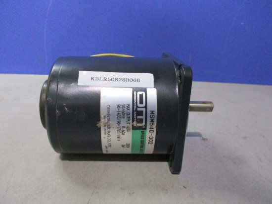 中古 ORIENTALMOTOR ACスピードコントロールモーター ユニット用モーター MSM540-002 - growdesystem