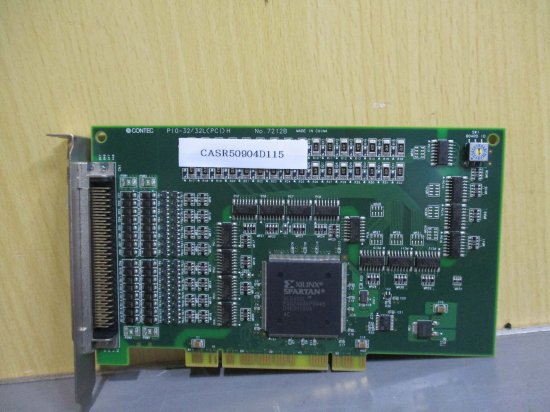 中古 CONTEC PIO-32/32L(PCI)H 絶縁型電源内蔵デジタル入出力ボード - growdesystem