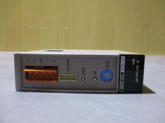 中古 HITACHI プログラマブルコントローラー EH-150 EH-UNW UNI-WIRE INTERFACE MODULE  インターフェイスモジュール 2個 - growdesystem