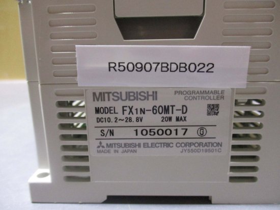 中古 Mitsubishi Electric FX1N-60MT-D Sequencer (MELSEC-F) FX1N series -  growdesystem