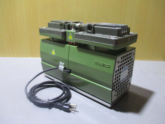 中古 ULVAC DIAPHRAGM VACUUM PUMP DA-60D ダイヤフラム真空ポンプ - growdesystem