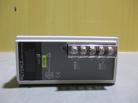 中古 KEYENCE SWITCHING POWER SUPPLY MS2-H150 スイッチングパワーサプライ 6.5A - growdesystem