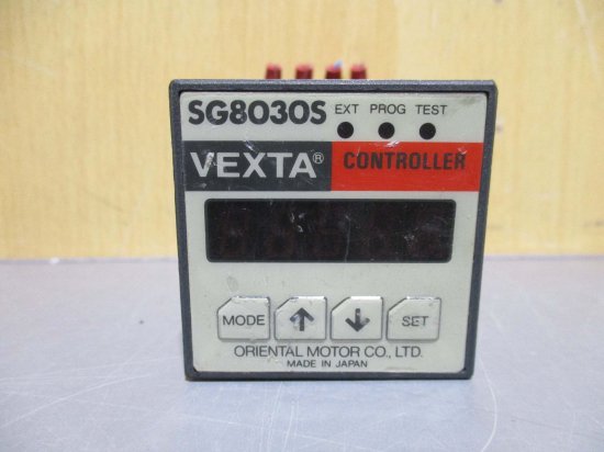 中古 ORIENTAL MOTOR VEXTA CONTROLLER SG8030S ストアードデータ型コントローラ 4個 - growdesystem