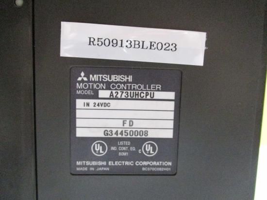 中古 MITSUBISHI MOTION CONTROLLER A273UHCPU モーションコントローラ, - growdesystem