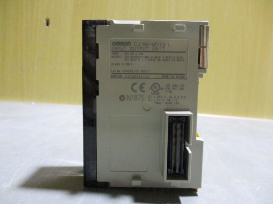 中古 OMRON INPUT OUTPUT UNIT CJ1W-MD261 3個 - growdesystem