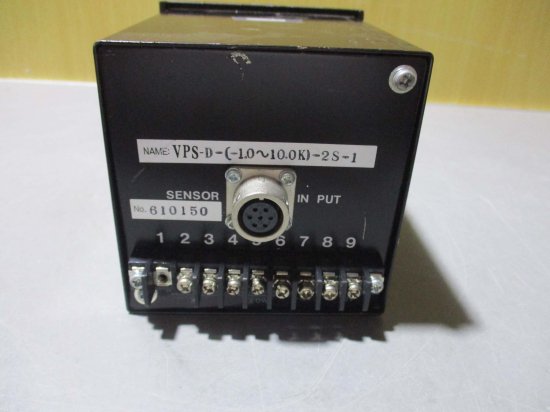 中古 VALCOM DIGIC VPS-D-(-1.0～10.0K)-2S-1 デジタル表示計 - growdesystem