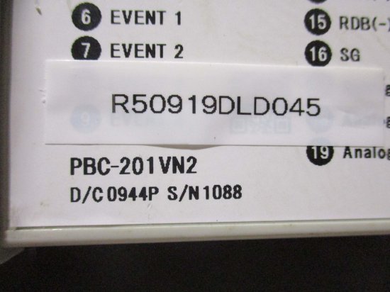 中古 Yamatake PBC-201VN2 Sensor Controller - growdesystem