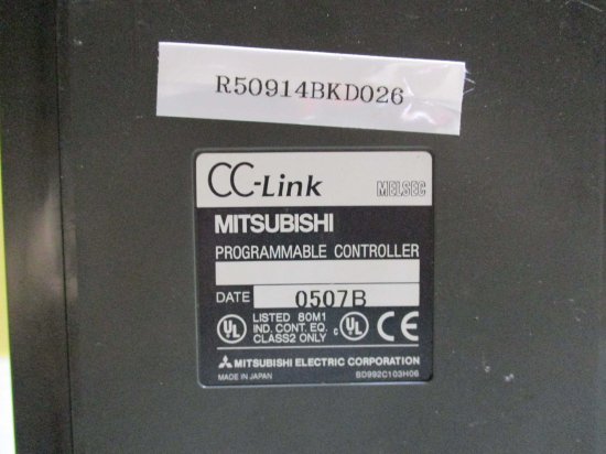 中古 MITSUBISHI AJ61BT11 CC-Linkシステムマスタ・ローカルユニット 