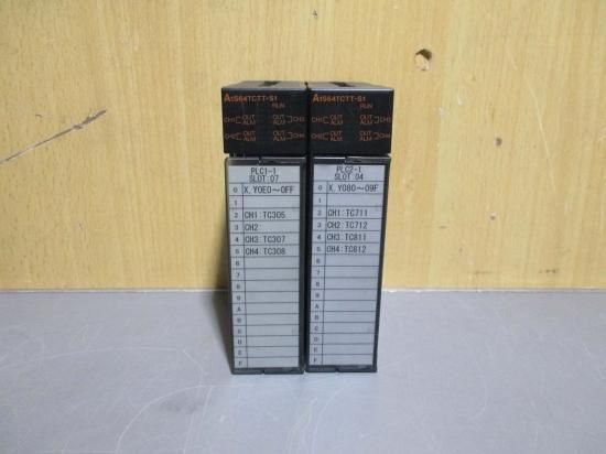 ☆極上美品 三菱 PLC A1S64TCTT-S1 温度調節ユニット-