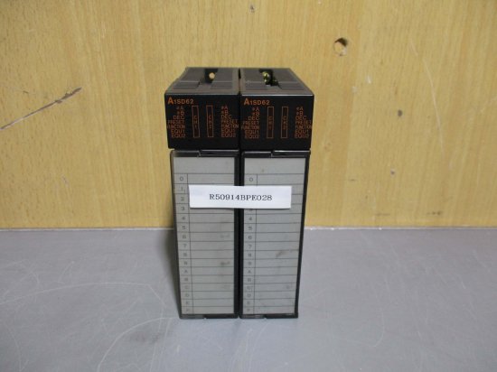 中古 MITSUBISHI A1SD62 三菱 PLC シーケンサ 入力ユニット 2個 - growdesystem