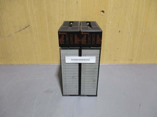 中古 MITSUBISHI A1SD62 三菱 PLC シーケンサ 入力ユニット 2個 - growdesystem