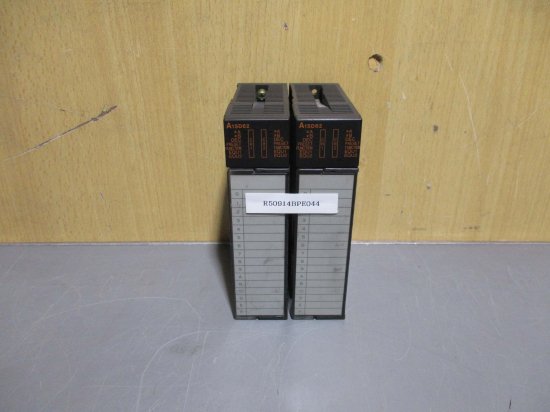 中古 MITSUBISHI A1SD62 三菱 PLC シーケンサ 入力ユニット 2個