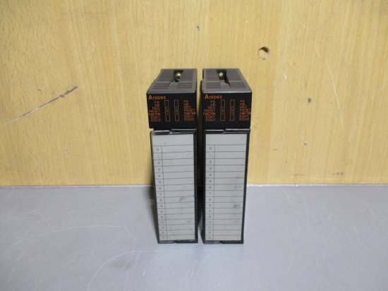 中古 MITSUBISHI A1SD62 三菱 PLC シーケンサ 入力ユニット 2個