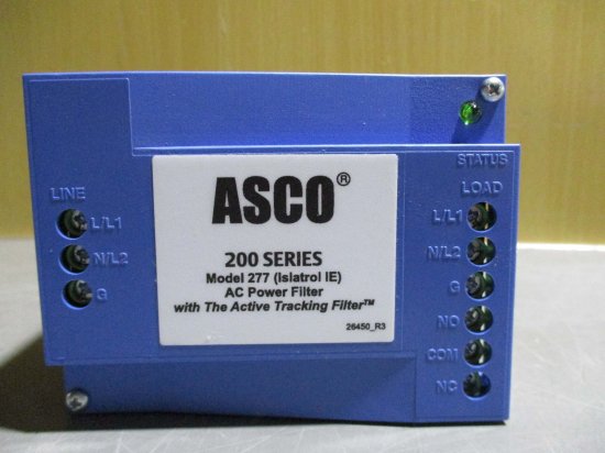 新古 ASCO 277(Islatrol IE) AC Power Filter 120VAC - growdesystem