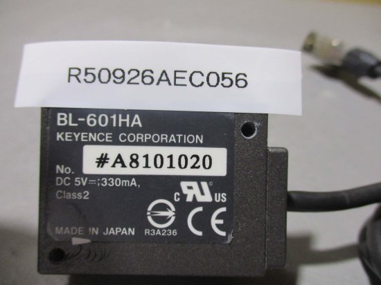 中古 KEYENCE BL-601HA 超小型レーザ式バーコードリーダ - growdesystem