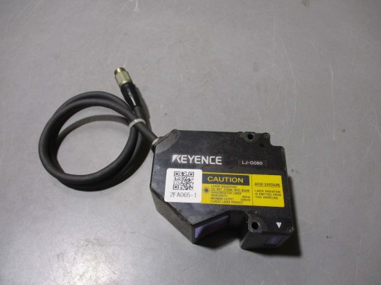 中古 KEYENCE LJ-G080 高精度2次元レーザ変位センサヘッド - growdesystem