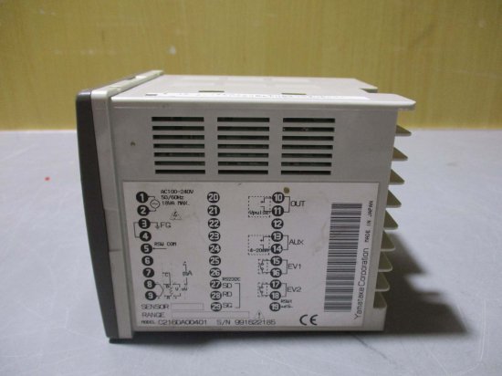 中古 Yamatake C216DA00401 メータ AC100-240V 18VA - growdesystem