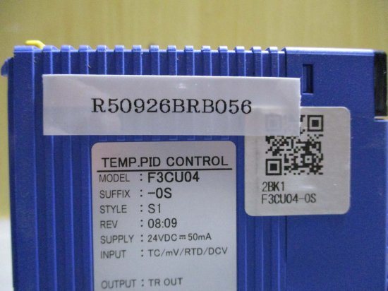 中古 YOKOGAWA TEMP PID CONTROL F3CU04-0S 温度調節・PIDモジュール 2個 - growdesystem