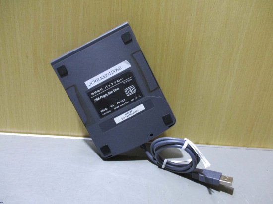 中古 BUFFALO USB FLOPPY DISK DRIVE FD-USB 外付フロッピーディスクドライブ - growdesystem