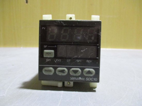 中古 YAMATAKE DIGITAL CONTROLLER SDC10 C10T6DTA0100 デジタル指示調節計 AC100-240 2個 -  growdesystem