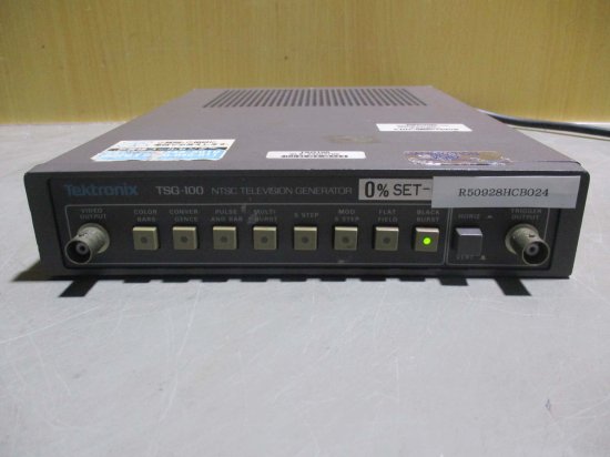 中古 Tektronix TSG-100 NTSC Television Generator＜通電OK＞ - growdesystem