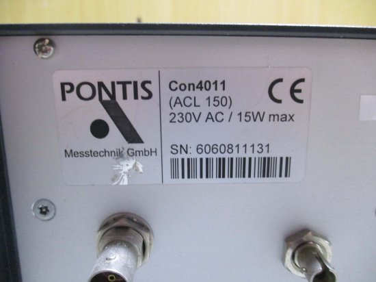 中古 PONTIS MESSTECHNIK GmbH Con4011＜通電OK＞ - growdesystem