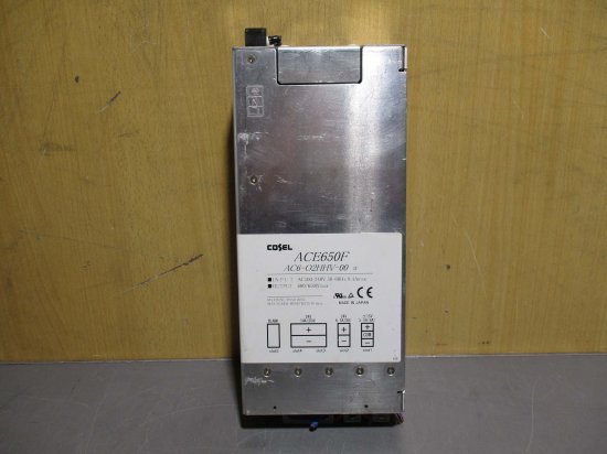 中古 COSEL ACE650F AC6-O2HHV-00 スイッチング電源 AC100~240V 650W - growdesystem