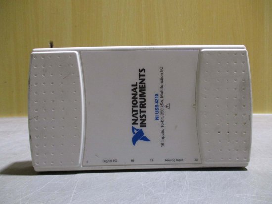 中古 National Instruments NI USB-6210 データ収集デバイス 多機能 DAQ - growdesystem