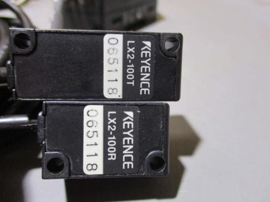 中古 KEYENCE LX2-60/LX2-100R/LX2-100T レーザセンサ セット