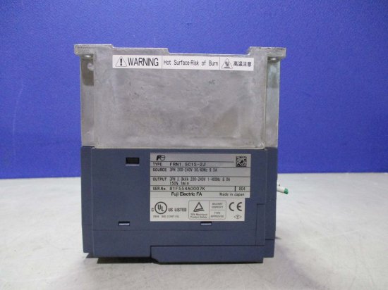 中古 Fuji Electric インバータ FRENIC MINI FRN1.5C1S-2J 三相 200V 3KVA - growdesystem