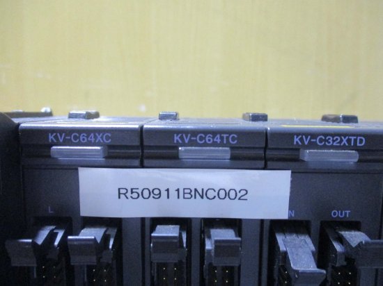 中古 KEYENCE KV-7000C KV-C64XC KV-C64TC*2 KV-C32XTD KV-EB1S - growdesystem