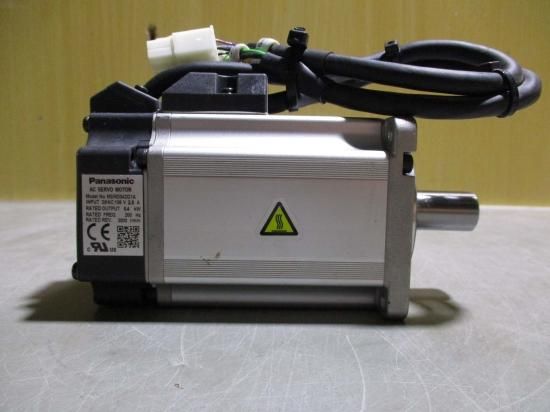 中古 PANASONIC AC SERVO MOTOR MSMD042G1A AC サーボモータ0.4KW - growdesystem