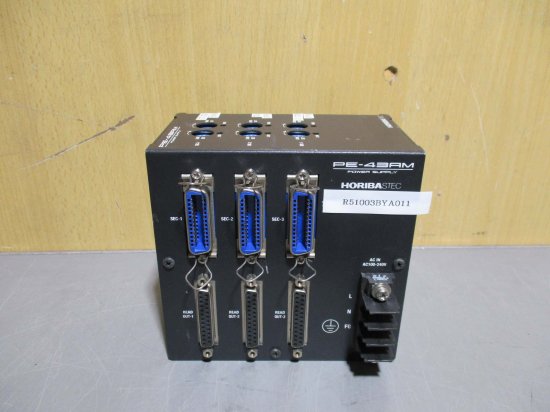 中古 HORIBA POWER SUPPLY STEC PE-43AM 電源ユニット AC100V-240V 60VA - growdesystem