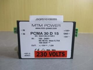  MTM POWER PCMA30 D15 Power Supply
