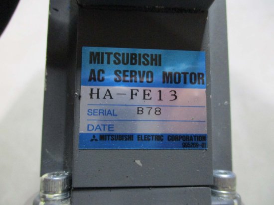 中古 MITSUBISHI AC SERVO MOTOR HA-FE33 / BR 65SH - growdesystem