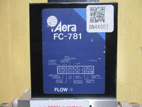 中古 AERA TC FC-781 マスフローコントローラー 20SLM N2 - growdesystem