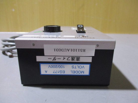 中古 NTN STABILIZED VOLTAGE CONTROLLER EG177 コントローラ - growdesystem