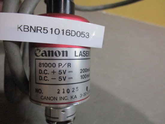 中古 CANON LASER ROTARY ENCODER R-1 Oレーザーロータリーエンコーダー - growdesystem