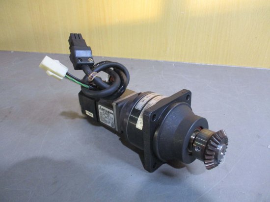 中古 MITSUBISHI AC SERVO MOTOR HC-MF053G2/ANFJ-K10-SV-20 減速機 - growdesystem