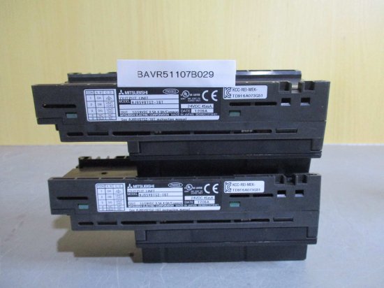 中古 MITSUBISHI OUTPUT UNIT AJ65VBTS2-16T 出力ユニット 2個