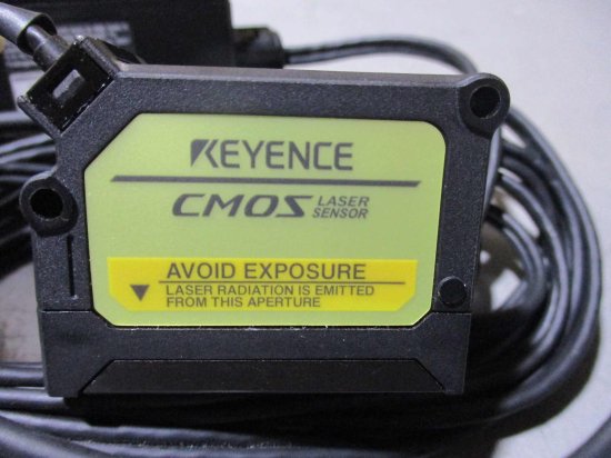 中古 KEYENCE CMOS LASER SENSOR GV-22/GV-H130 レーザセンサ セット - growdesystem