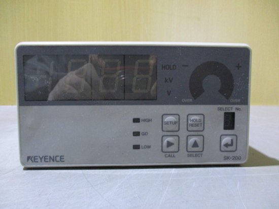 中古 KEYENCE SK-200 静電気測定器 通電OK - growdesystem