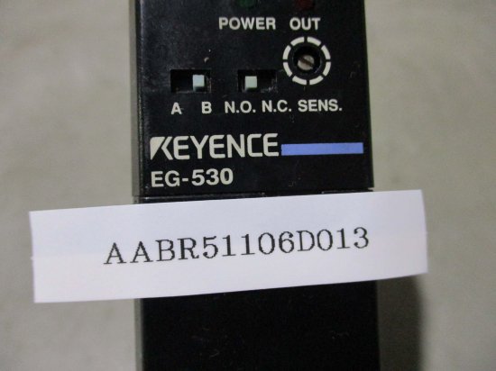 中古KEYENCE 渦電流式変位センサアンプ EG-530 - growdesystem