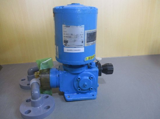 中古 TACMINA METERING PUMP SXDA1-32-VEC-FWX 定量ポンプＳシリーズ DＡタイプ - growdesystem