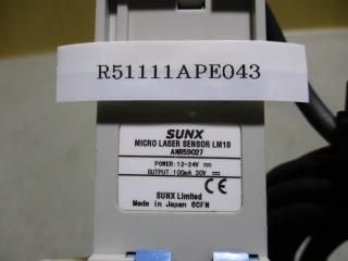 SUNX LTD ANR59027 Micro Laser Sensor LM10 12-24 VDC