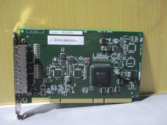 中古 INTERFACE PCI-8721 高速シリアルバスブリッジ - growdesystem