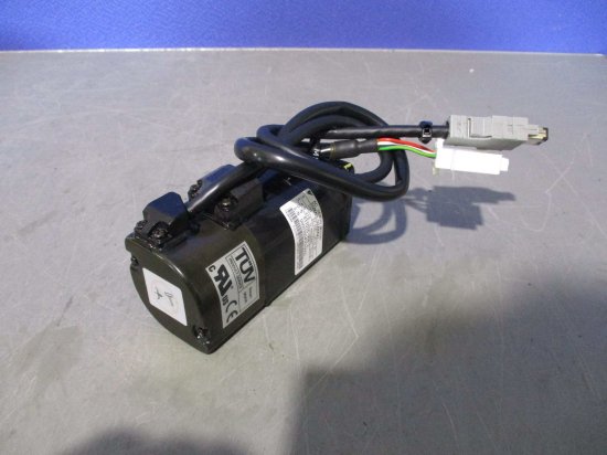 中古 YASKAWA AC SERVO MOTOR SGMAH-01AAA21 ACサーボモーター 100W - growdesystem