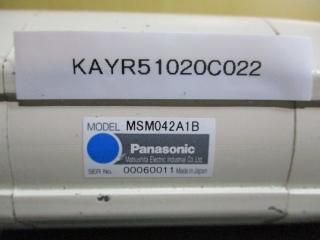  Panasonic MINAS MSM042A1B AC SERVO MOTOR