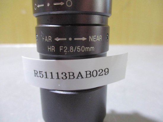 中古 KEYENCE HR F2.8/50mm 高解像度・低ディストーションレンズ - growdesystem