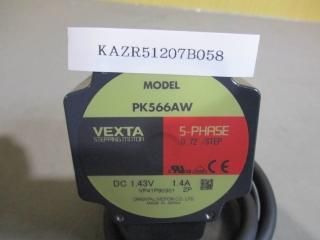  ORIENTAL MOTOR STEPPING MOTOR MODEL 5-PHASE PK566AW 1.4A